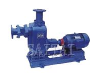 Self-priming centrifugal pumps for clean water or chemicals