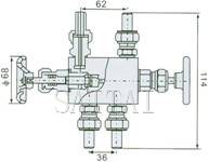 Structure of QF-05 Instrument Balance Valve pic 2