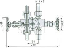 Structure of J23SA 3-Valve Manifold pic 2