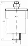 AVAX自動排氣閥結(jié)構(gòu)圖
