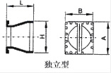 ENINEX-06　系列、ENINEX-07系列鴨嘴閥結構圖2